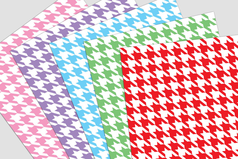 colored-houndstooth-digital-paper-pack