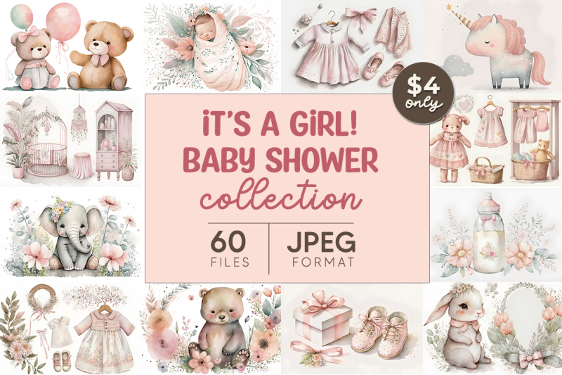 its-a-girl-baby-shower-collection