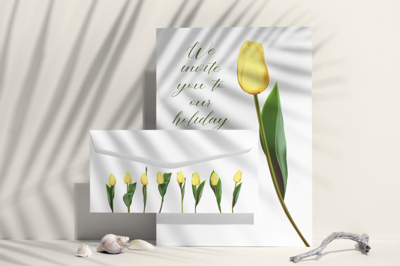 yellow-tulips-clipart-vector-png-jpeg