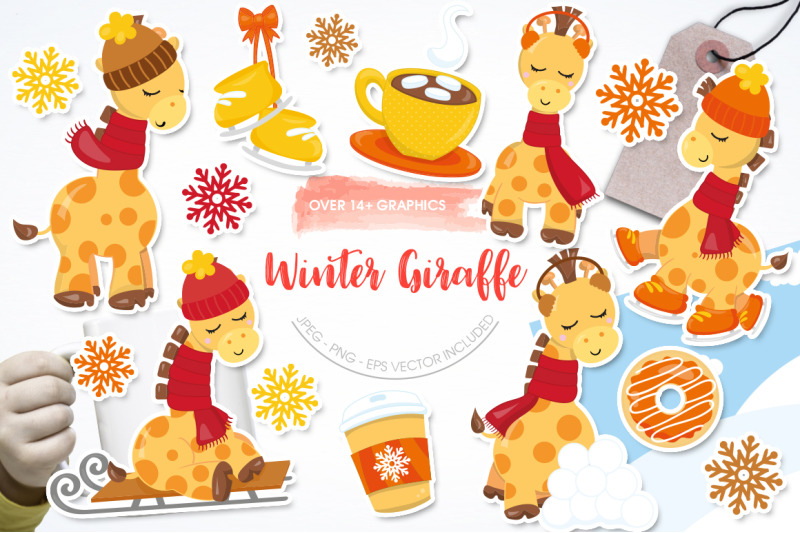 winter-giraffe