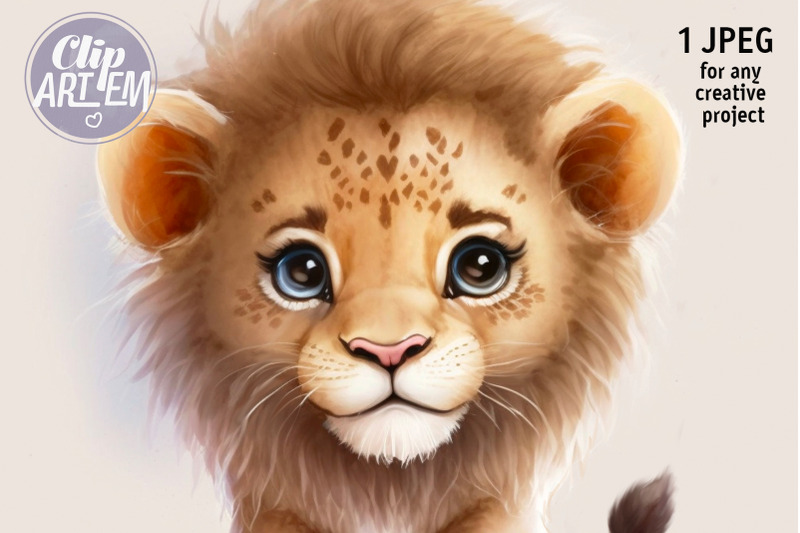 cute-baby-lion-digital-print-image-1-jpeg-wall-decor-clip-art