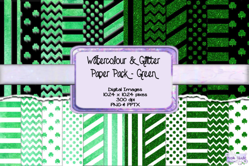 wearin-o-039-the-green-paper-pack