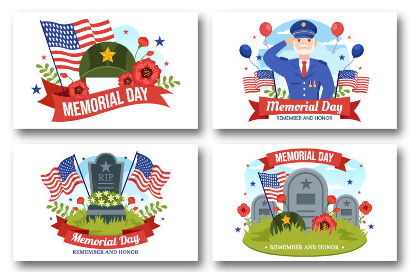 17-memorial-day-vector-illustration