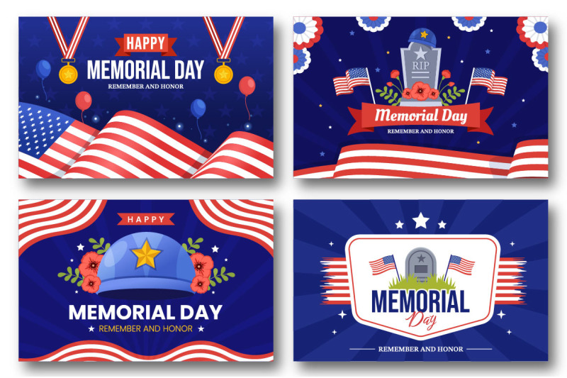 17-memorial-day-vector-illustration