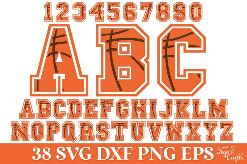 basketball-alphabet-and-font-svg-pack