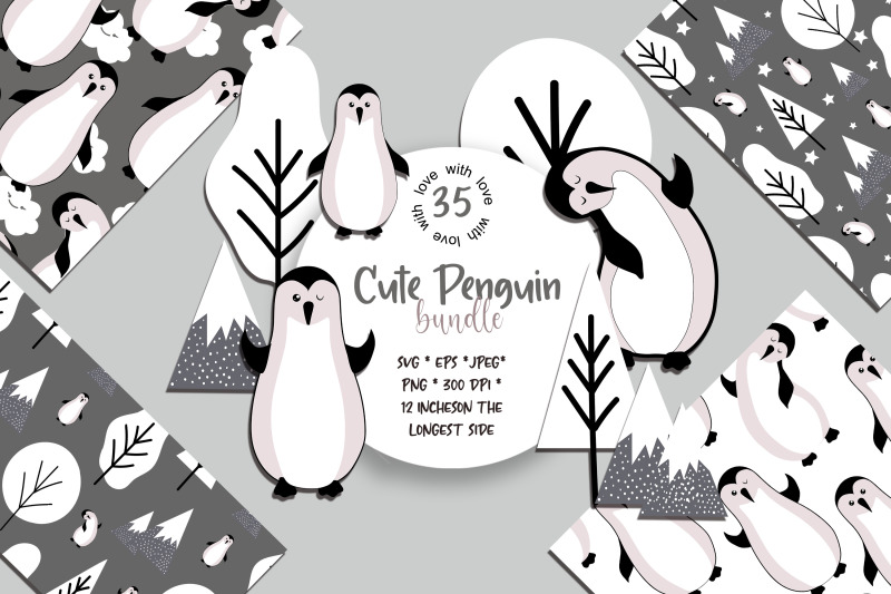 cute-penguin-bundle-svg-png-penguin-clipart