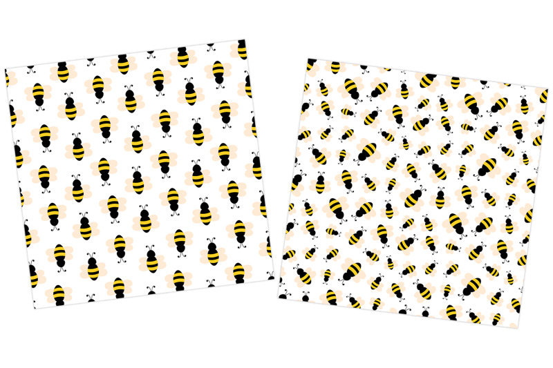 bee-pattern-ladybug-pattern-butterfly-pattern