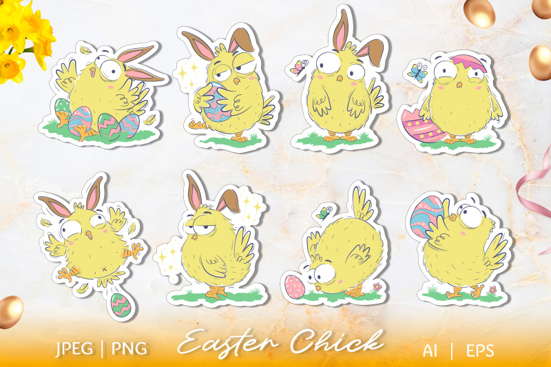 funny-easter-chickens-stickers-8-easter-chick-clipart-png