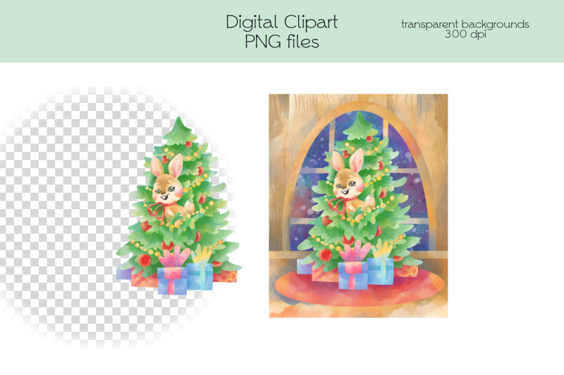 christmas-rabbit-clipart-png-files