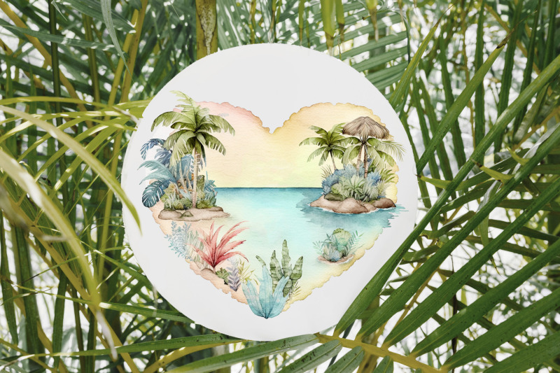 watercolor-heart-shaped-islands-clipart
