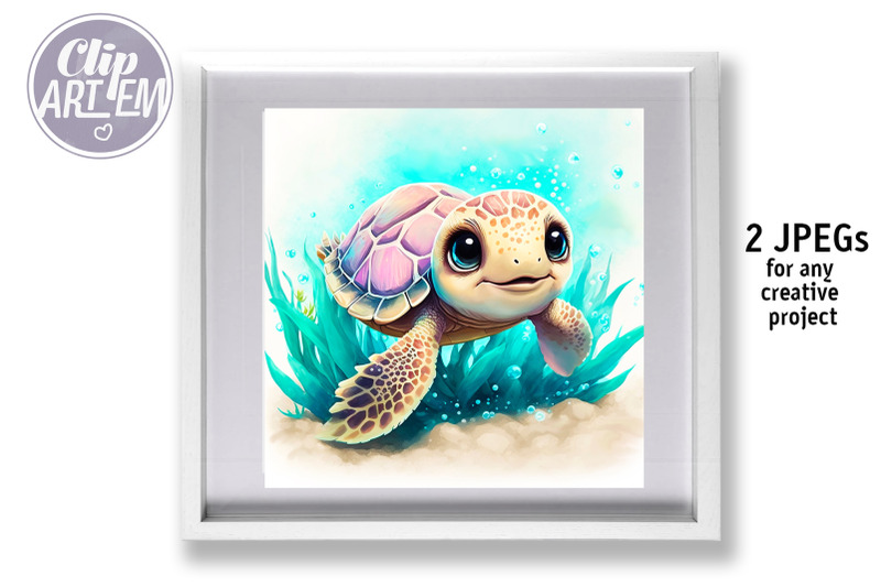 sweet-ocean-sea-unisex-girl-boy-turtle-wall-art-2-jpeg-set