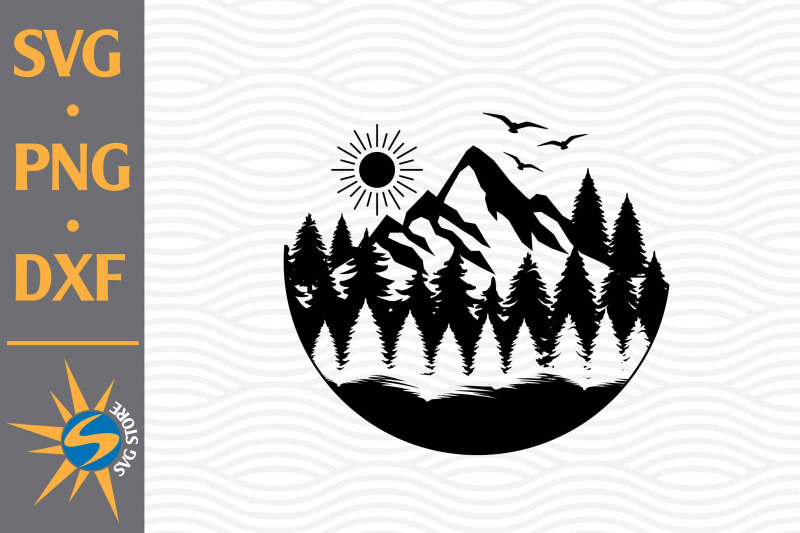 mountain-svg-png-dxf-digital-files-include