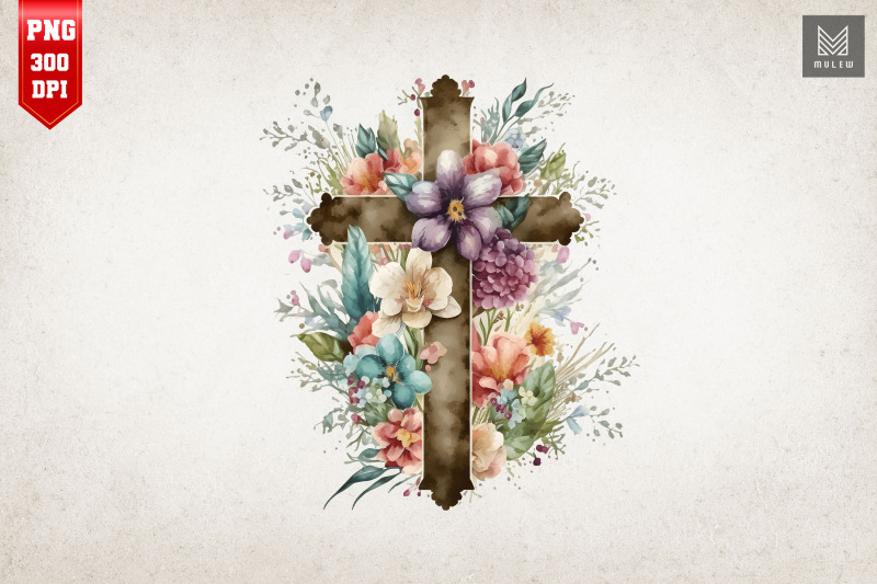 watercolor-cross-amp-flowers-easter-8