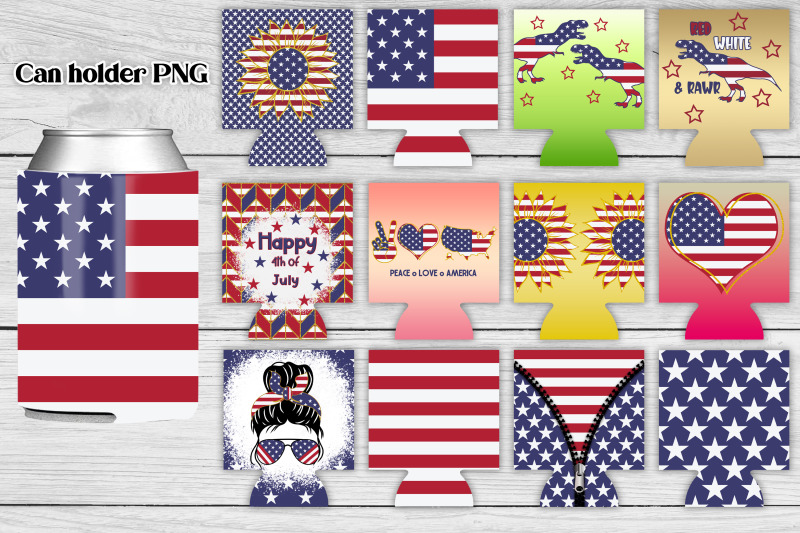 can-holder-sublimation-patriotic-can-cooler-bundle