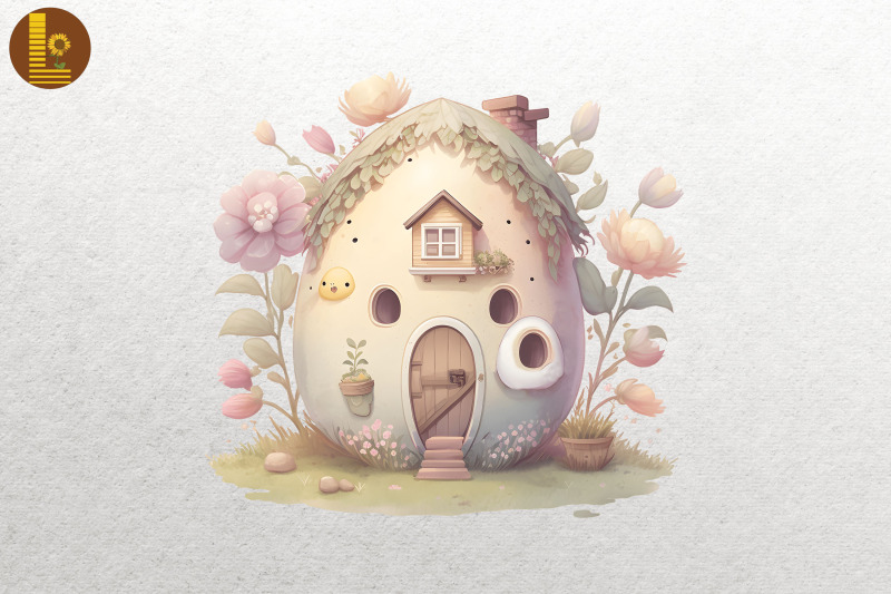 cute-easter-egg-house-watercolor-4