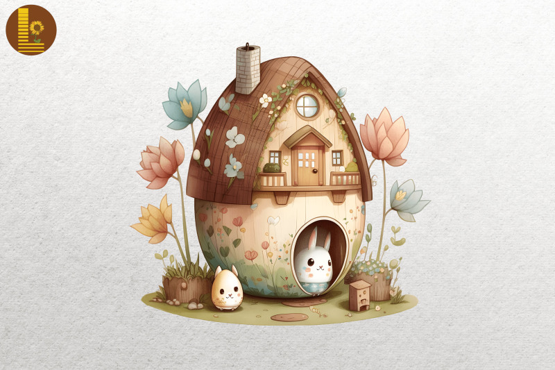 cute-easter-egg-house-watercolor-7