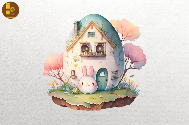 cute-easter-egg-house-watercolor-19