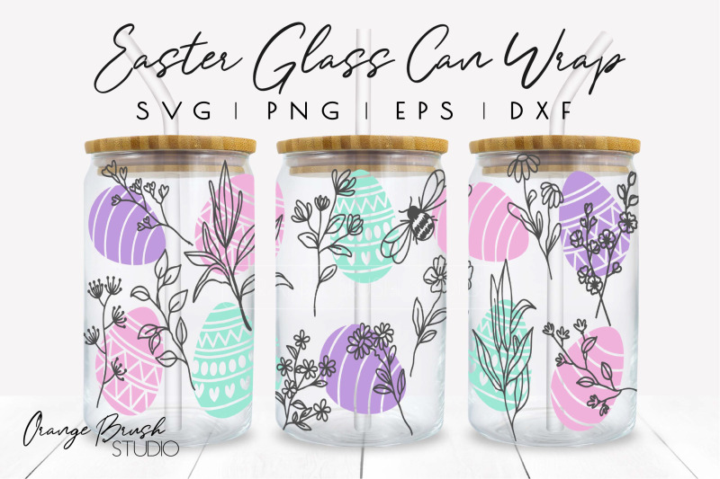 easter-wildflowers-can-glass-wrap-svg
