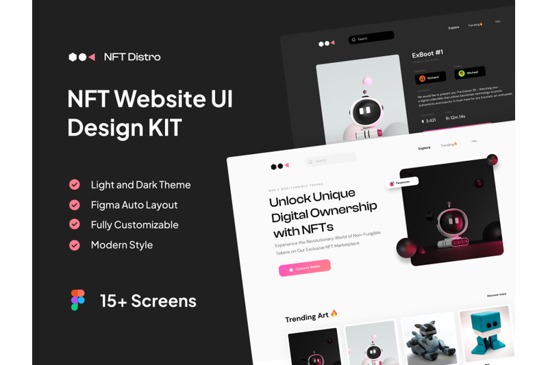 nft-distro-nft-website-ui-design-kit