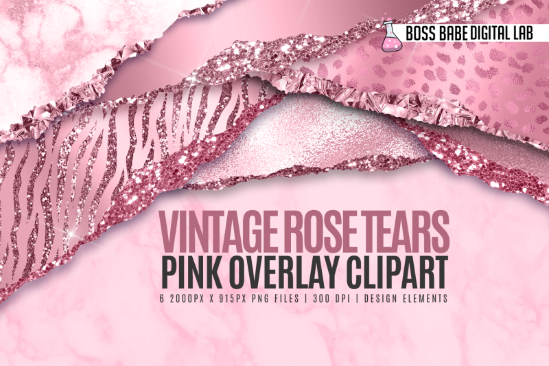 glam-vintage-rose-tears-clipart-pink-tears