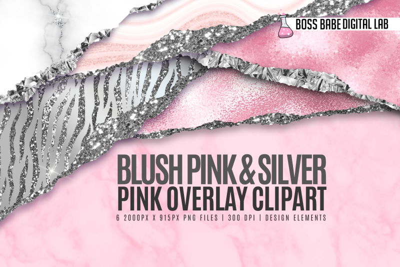 glam-blush-pink-and-silver-tears-clipart