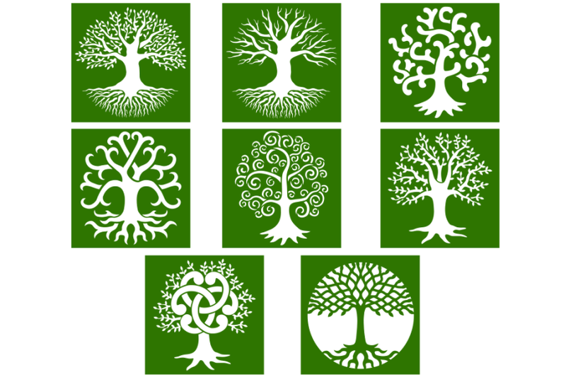 tree-of-life-stencil-tree-of-life-bundle-tree-of-life-svg
