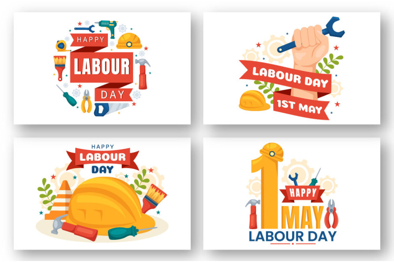 16-happy-labor-day-vector-illustration