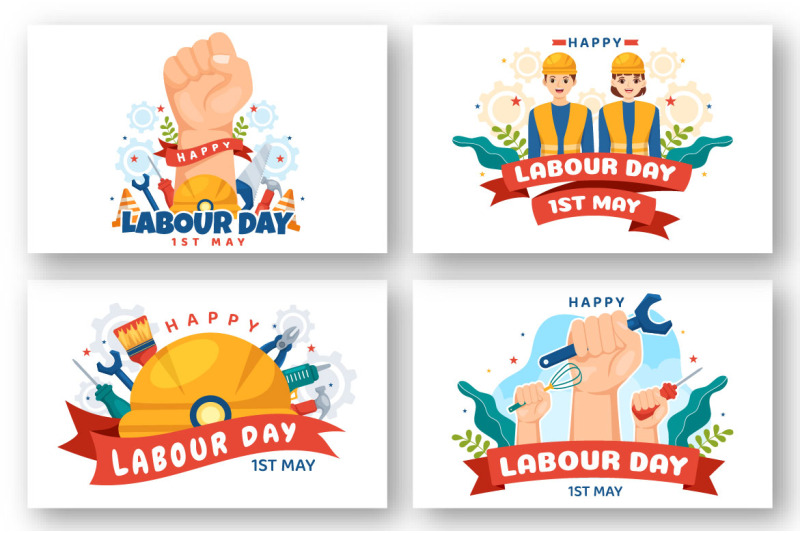 16-happy-labor-day-vector-illustration