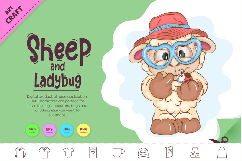 cartoon-sheep-and-ladybug-clipart