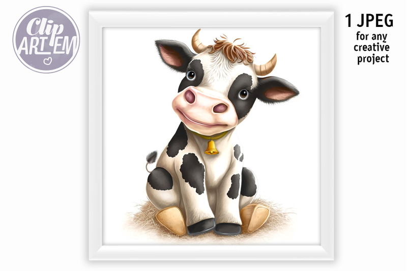 cute-baby-cow-calf-digital-print-wall-decor-1-jpeg-image