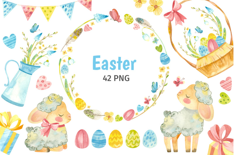 easter-sheep-cute-watercolor-clipart