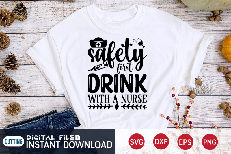 safety-first-drink-with-a-nurse-svg