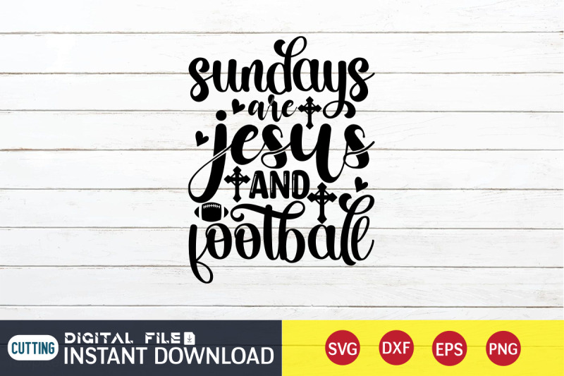 sundays-are-jesus-and-football-svg