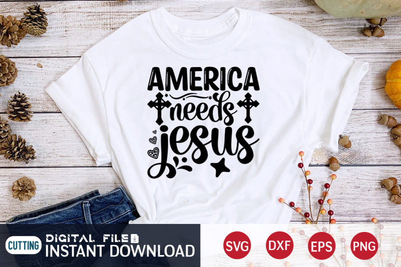 america-needs-jesus-svg