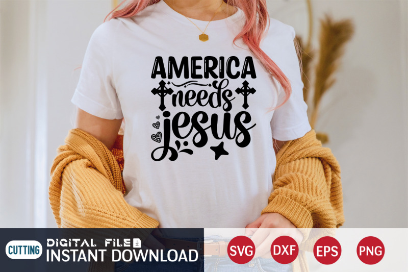 america-needs-jesus-svg