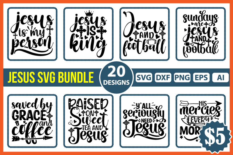 jesus-svg-bundle