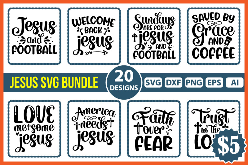 jesus-svg-bundle