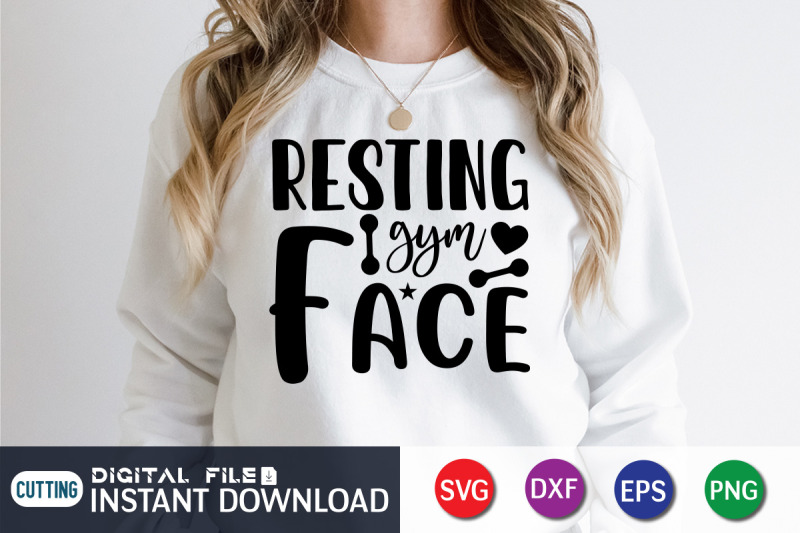 resting-gym-face-svg