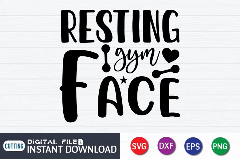 resting-gym-face-svg