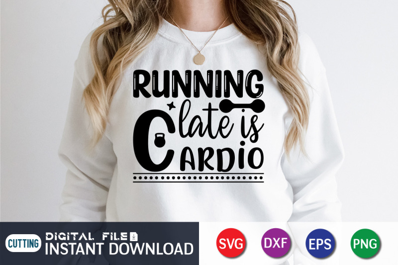 running-late-is-cardio-svg