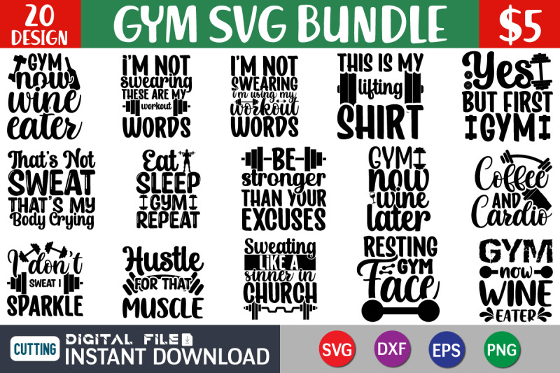 gym-svg-bundle