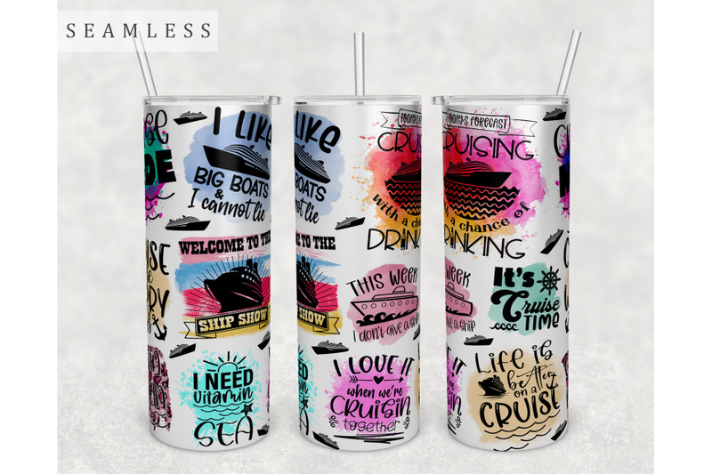 cruise-quotes-tumbler-wrap-20-oz-skinny-tumbler-cruise-sayings