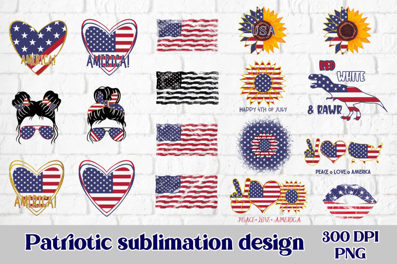 american-sublimation-4th-of-july-sublimation-bundle