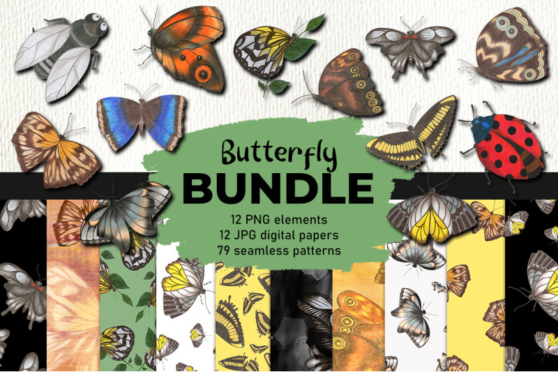 butterfly-clipart-and-digital-paper-bundle