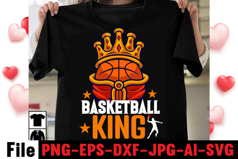 basketball-king-t-shirt-design