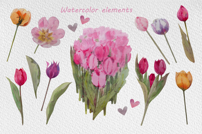 tulips-in-watercolor-spring-collection