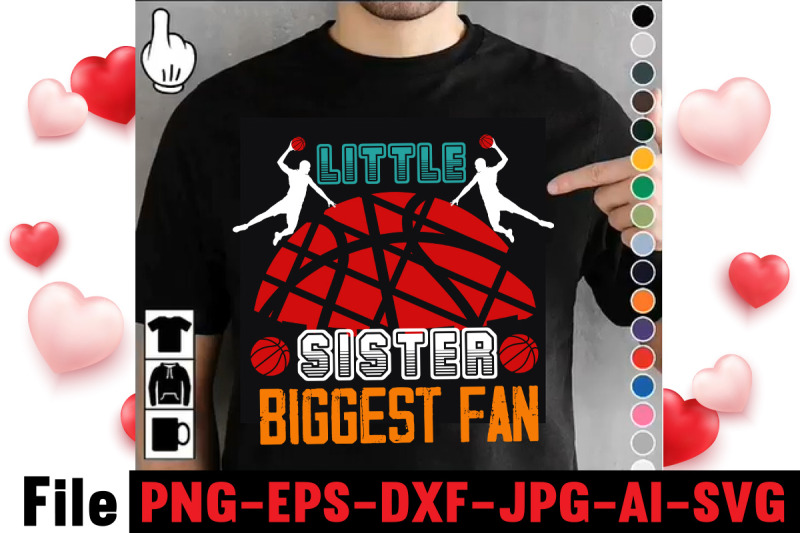 little-sister-biggest-fan-t-shirt-design