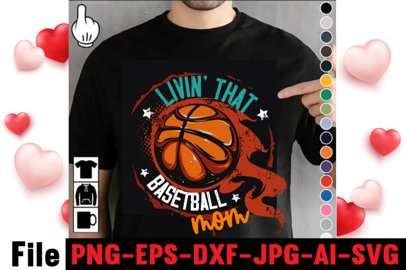 livin-039-that-basketball-mom-t-shirt-design