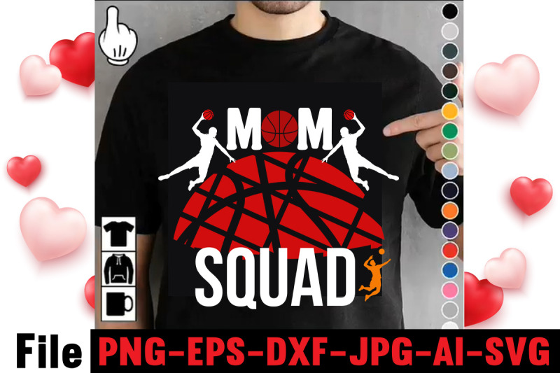 mom-squad-t-shirt-design