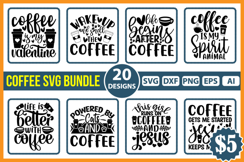 coffee-svg-bundle